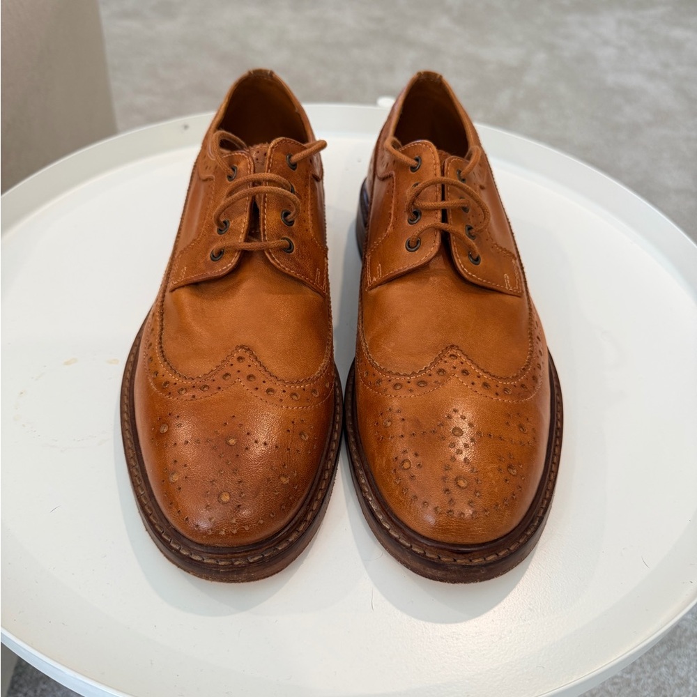 Ted Baker Rich Brown Leather Oxfords